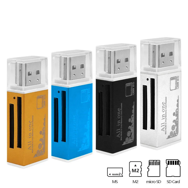 Multi touch все в 1 Micro USB 2 0 Устройство чтения карт памяти адаптер объектива для камер SD