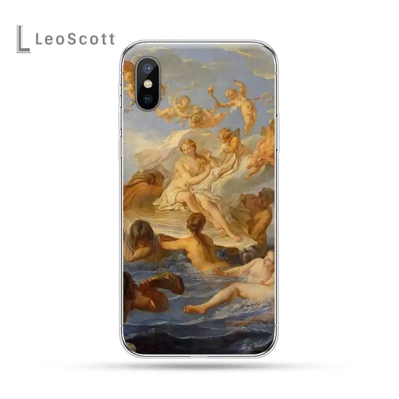 

The Birth Of Venus Art Painting Phone Case For iphone 12 5 5s 5c se 6 6s 7 8 plus x xs xr 11 pro max mini high quality capa