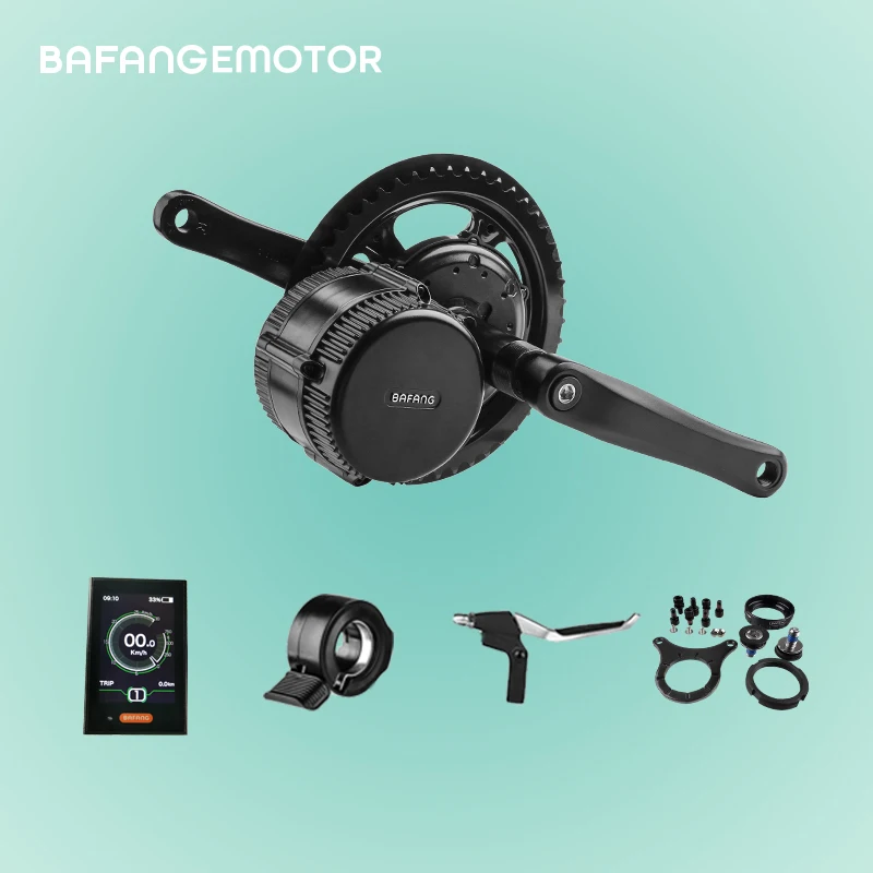 BAFANG мотор с кривошипным приводом BBS01 36V 350W КОМПЛЕКТЫ моторов Bafang 8FUN C18 дисплей