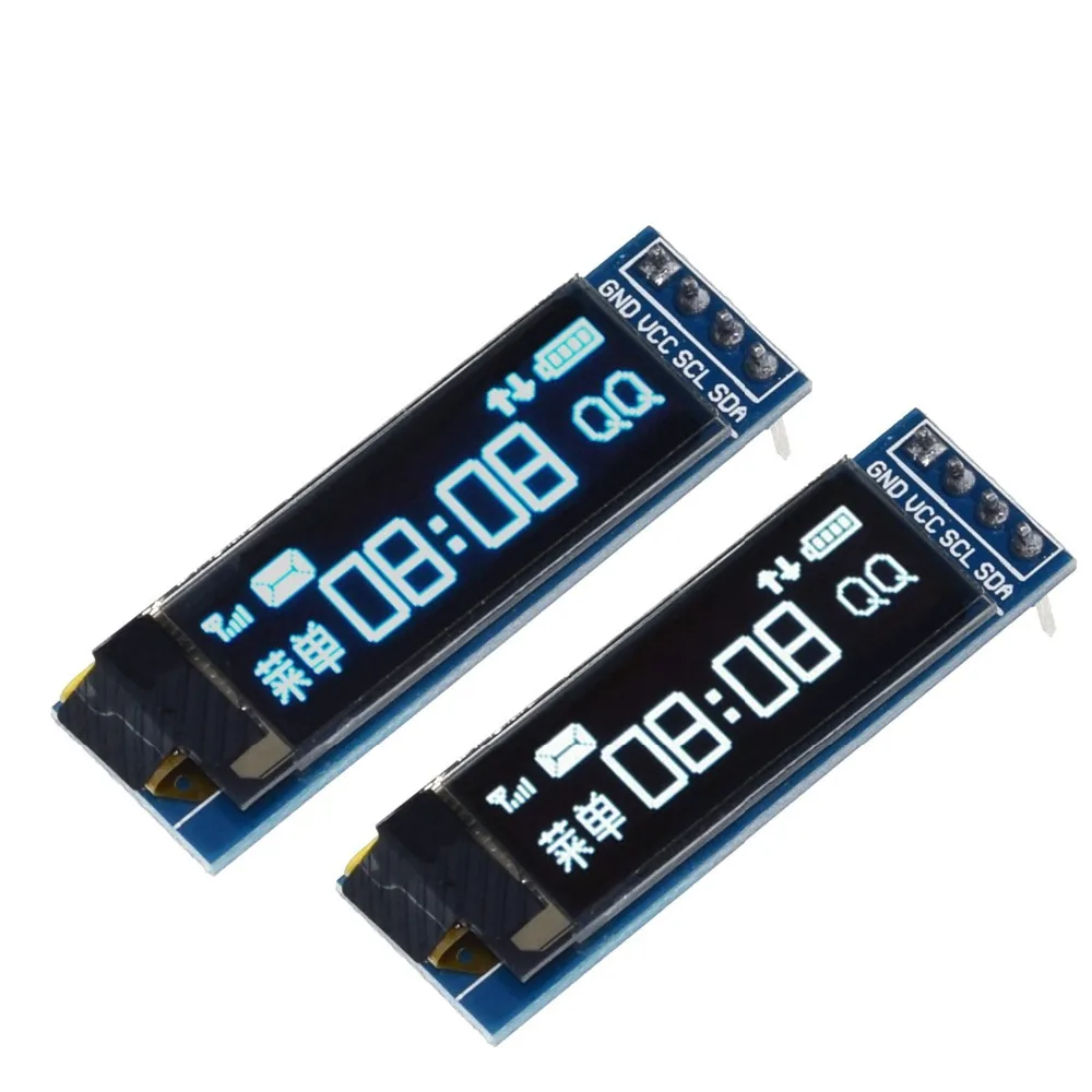 TZT 0,91 дюймовый O светодиодный модуль 0,9" Белый Синий O светодиодный 128X32 O светодиодный ЖК-дисплей 0,91" IIC