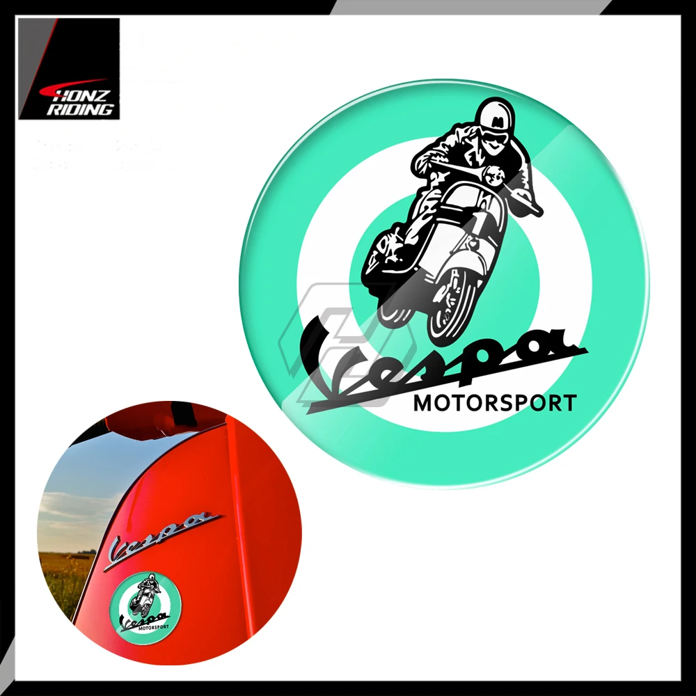 Наклейка с итальянским флагом для Piaggio Vespa Sprint GTS GTV LX PX 50 125 150 200 300 300ie 3D|Наклейки и