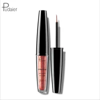 pudaier 16 color metal pearl eyeliner colored eye liner glitter cosmetics long lasting waterproof shimmer liquid pen t1292