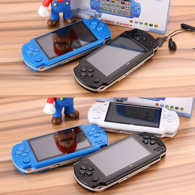 

4.3 inch 8GB 64Bit Pocket Video MP3 MP4 Player Camera Handheld Retro Game Console Support for Video and E-book