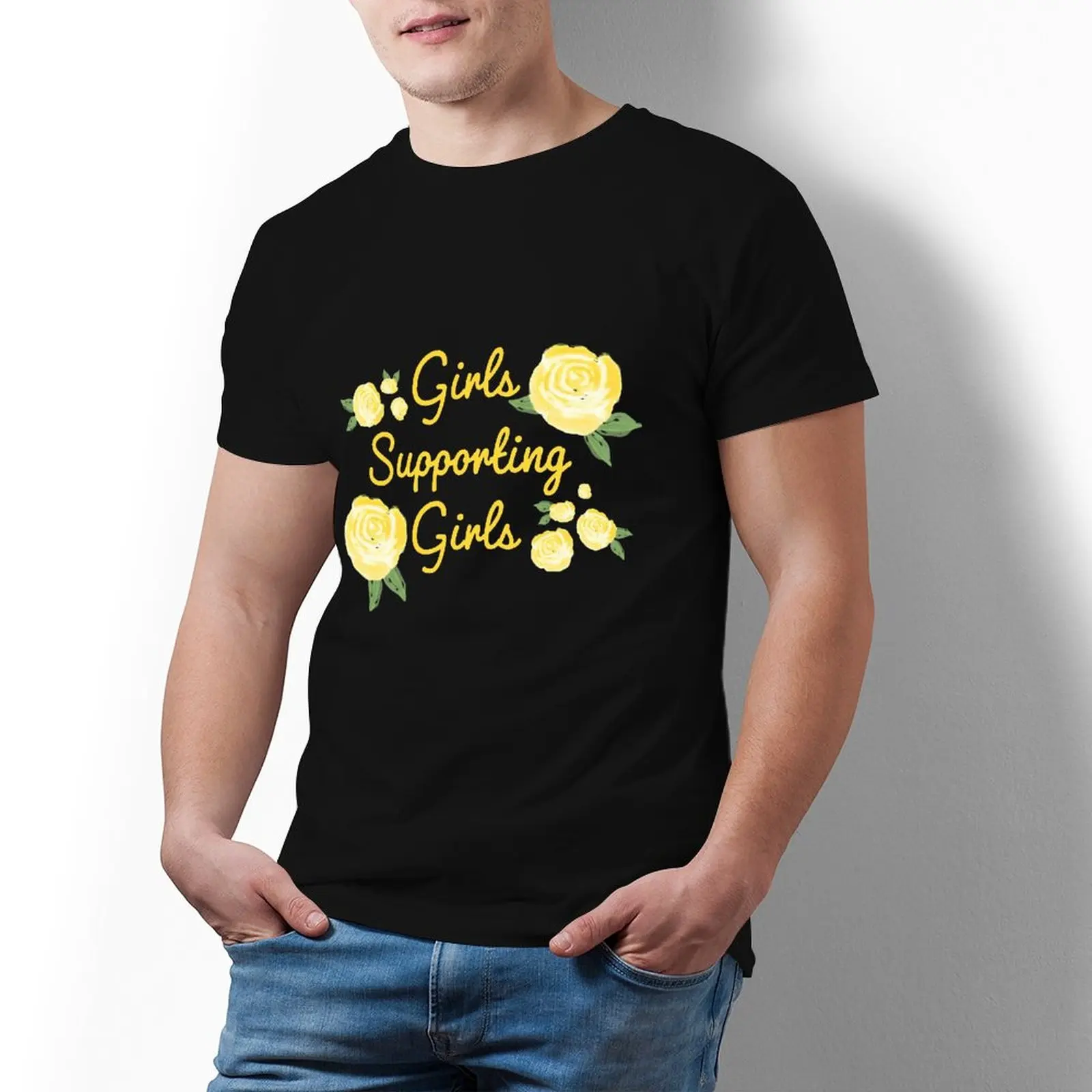 

Females Supporting Tshirt Cute 100 Cotton Short Sleeve T Shirt Printed Beach T-Shirt Man Big