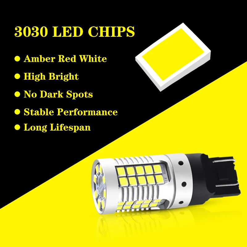 Автомобильный задний фонарь iJDM 7443 светодиодный Canbus 992 T20 W21/5 Вт 7440 32SMD 3030 для