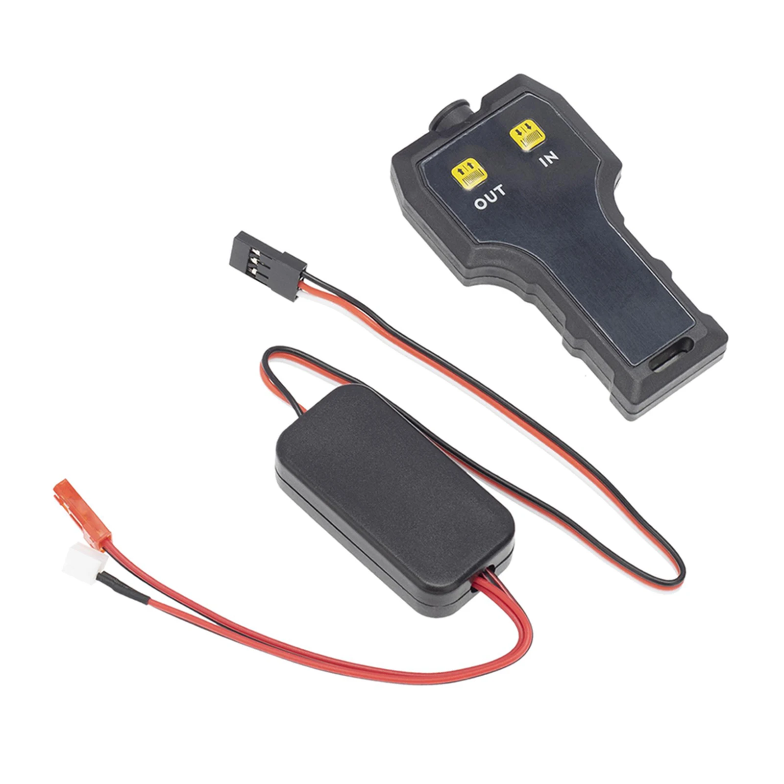 

1/10 RC Crawler Metal Wired Winch Remote Controller for TRX4 D90 Rc Car