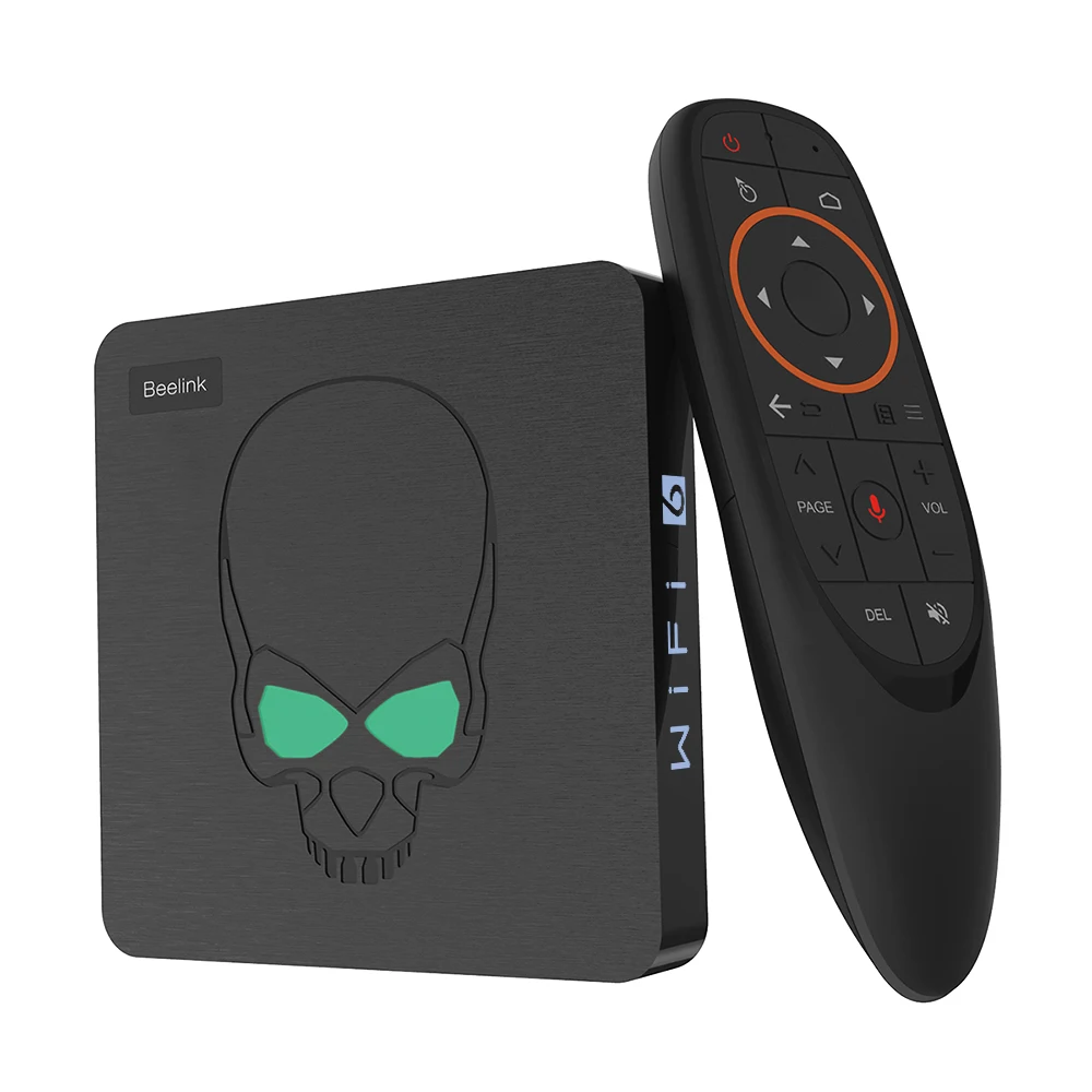 ТВ приставка Beelink Smart TV Box GT King Android Mini PC Amlogic S922X Hexa core G52 4 Гб LPDDR4 64 ROM WiFi6 BT4.1 4K 60fps
