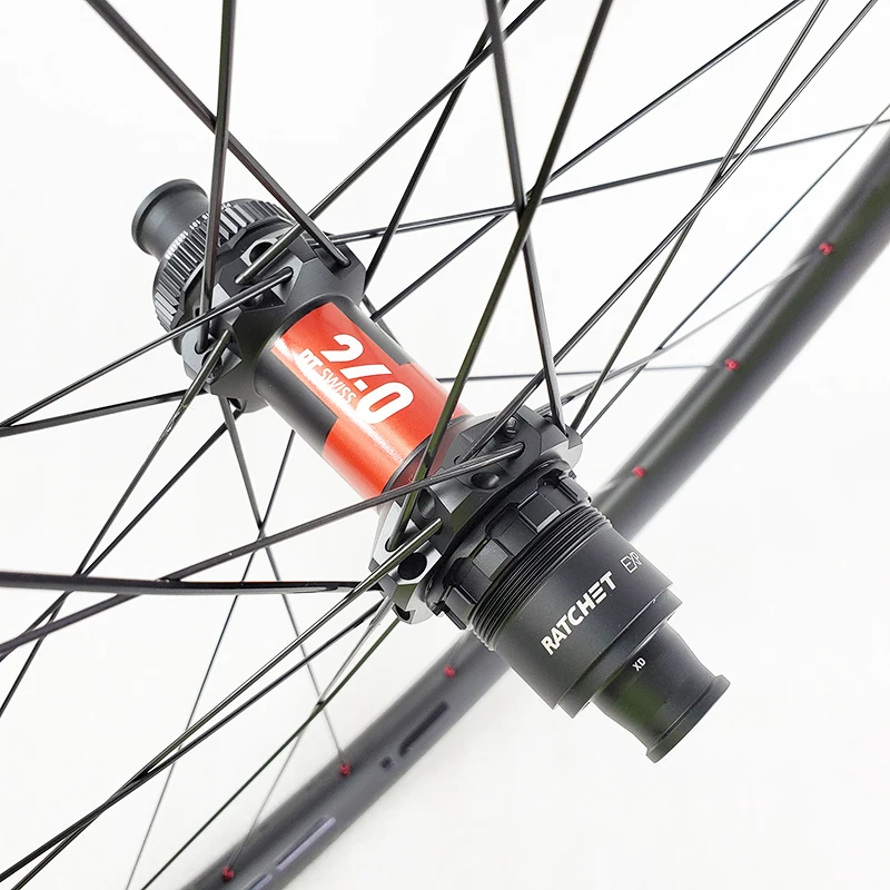 1220 г 29er карбоновые колеса для горного велосипеда XC 30 мм ассиметричная клинчерная