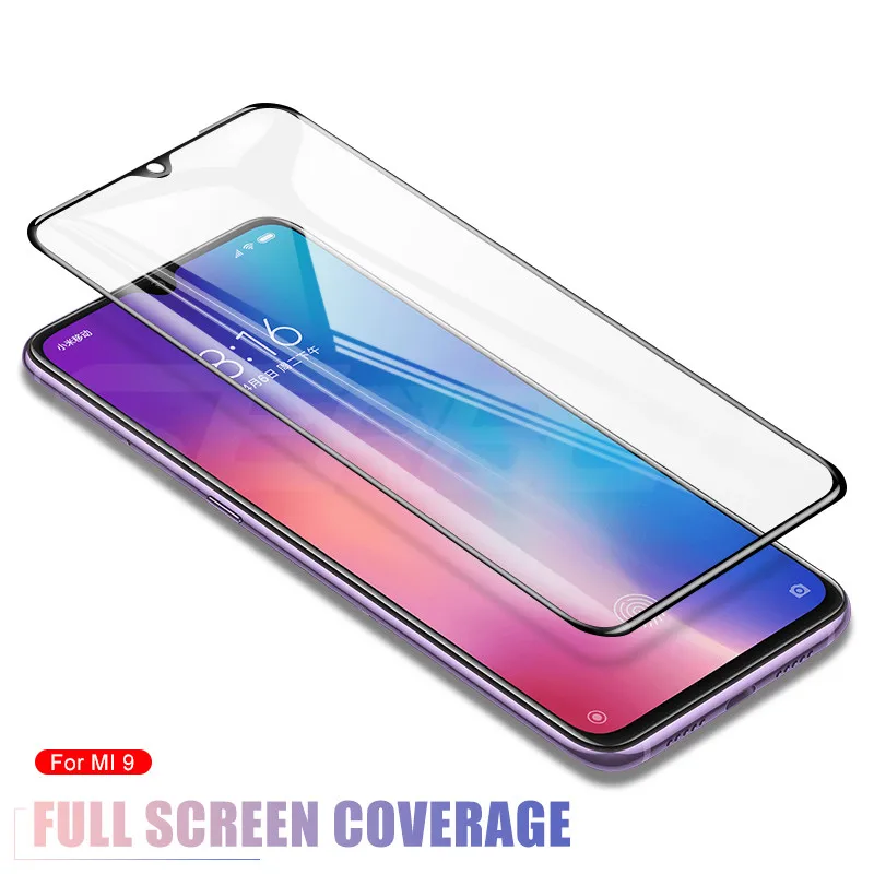 9D полное покрытие из закаленного стекла для Xiaomi mi 9 CC9 CC9E mi 8 SE A1 A2 A3 Lite Pocophone F1 Защитная пленка для экрана