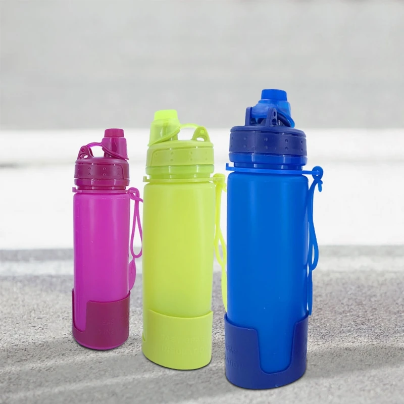 Мягкая складная фляжка 500 мл бутылка для воды с гидратационным пузырьком бега