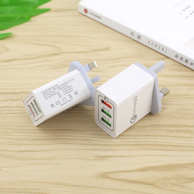 3 многопортовый USB QC 0 концентратор быстрой зарядки сетевой адаптер для зарядного
