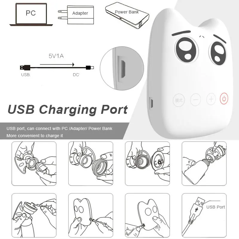 Молокоотсосы Real Bubee DIY Электрические USB молокоотсосы Детские BPA бесплатно молокоотсосы с сенсорным экраном молокоотсосы Бутылочки для молока