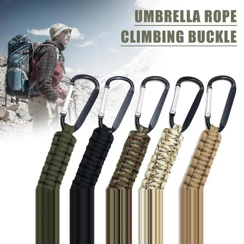 

Безопасное снаряжение для выживания, тактический военный шнур, парашютный шнур, набор ключей с карабином, шнурок, брелок, уличные инструмен...