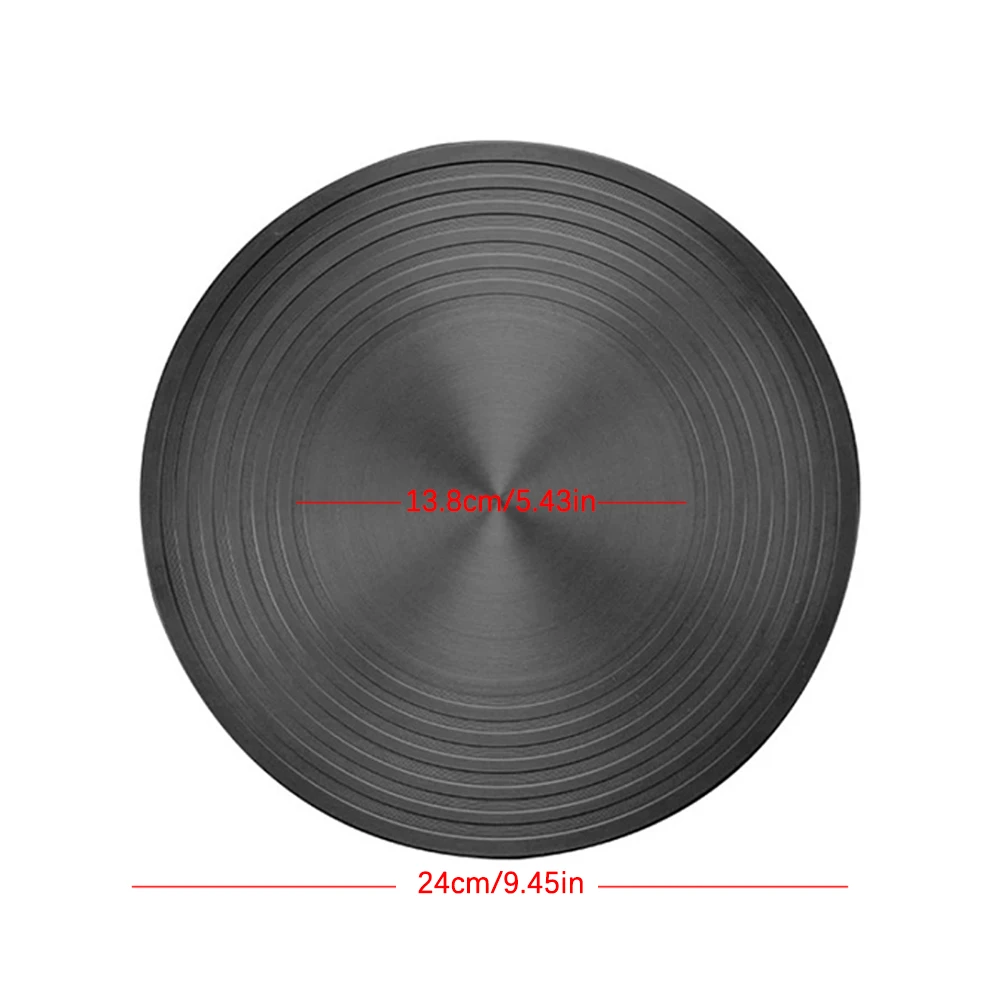 

Defrosting Plate Thawing Plate Heat Conduction Tray Round Fast Multifunctional for Gas Stove Kitchen Chicken Meat Prawns 24cm