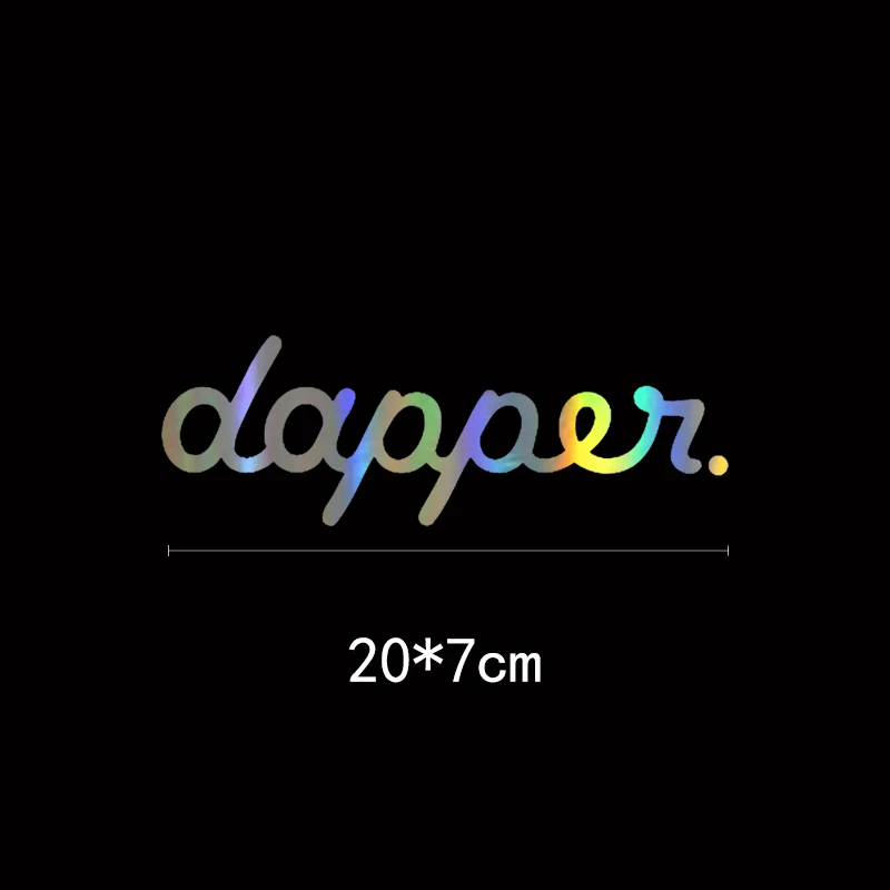 20 X 7cm HungMieh 58*12,5 см Carpe Diem Royal Stance Dapper автомобиль Hoonigan наклейка s забавная наклейка на автомобиль виниловая наклейка авто наклейка s для автомобиля - Название цвета: 20 X 7cm