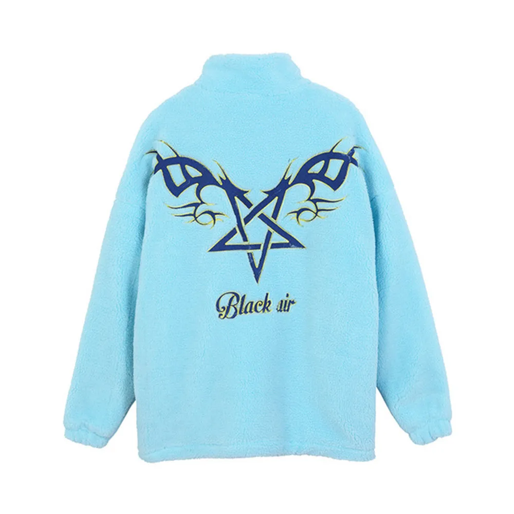 

New Polar Fleece Men Jacket Loose Fit Men Jacket For Winter 2020 Streetwear Men Polar Fleece