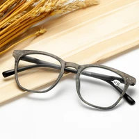 ahora retor imitation wood reading glasses for womenmen square presbyopia eyeglasses hyperopia 1 01 52 02 53 03 54 0
