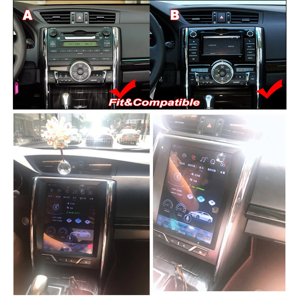 ZJCGO Автомобильный мультимедийный плеер стерео GPS навигация Радио Навигация Android