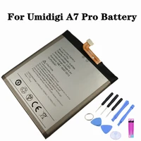 4150mah a7 pro phone battery for umi umidigi a7 pro a7pro high quality replacement batteries tools