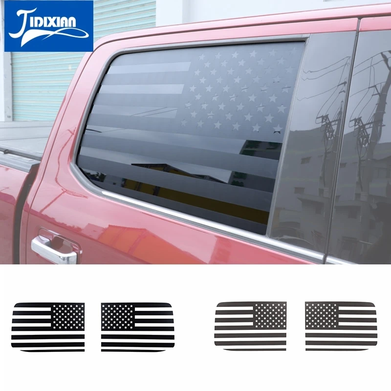 

JIDIXIAN Car Rear Window Decoration Cover Trim Sticker Decals for Ford F150 2015 2016 2017 2018 2019 2020 Exterior Accessories