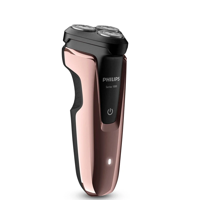 Настоящий Электробритва Philips S1060 поворотный перезаряжаемый моющийся для мужской электрической бритвы с тремя плавающими головками