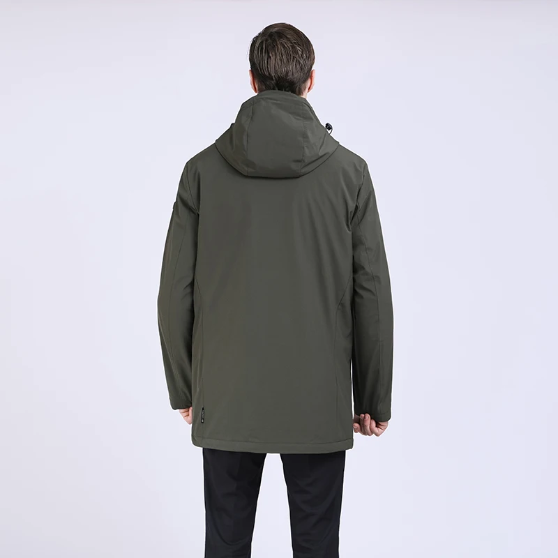 Новинка 2020 мужское весеннее пальто TALIFECK деловые повседневные парки