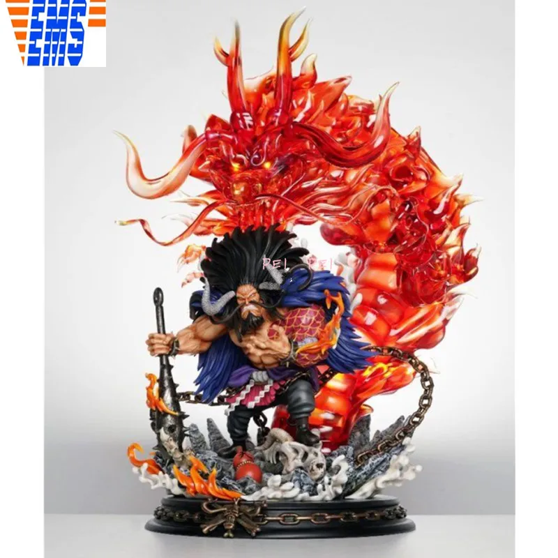 1/6 Аниме One Piece New World Four emperor Kaido полноразмерный портрет GK статуя из смолы фигурка