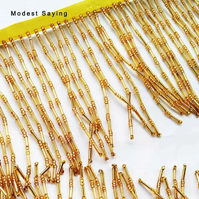 Серебро 9 см бисерная бахрома обрезанная лента швейная трубка отделочная