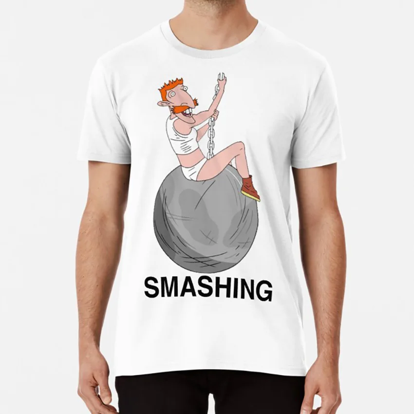 Найджел Торнберри разбивая футболка Майли Сайрус крушение мяч разбивание |