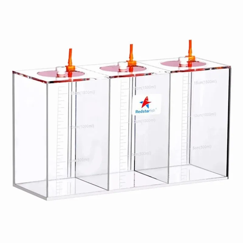 Дозирующий насос Red Starfish бак для хранения жидкости со шкалой 1 5 л/2 л/4 л