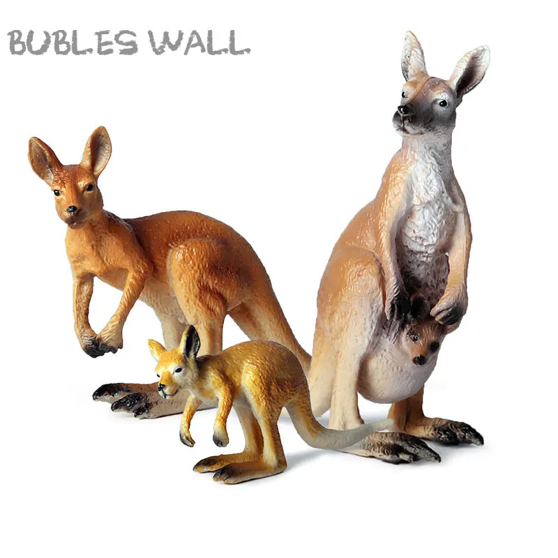 Модель игрушки кенгуру набор игрушек для моделирования диких животных