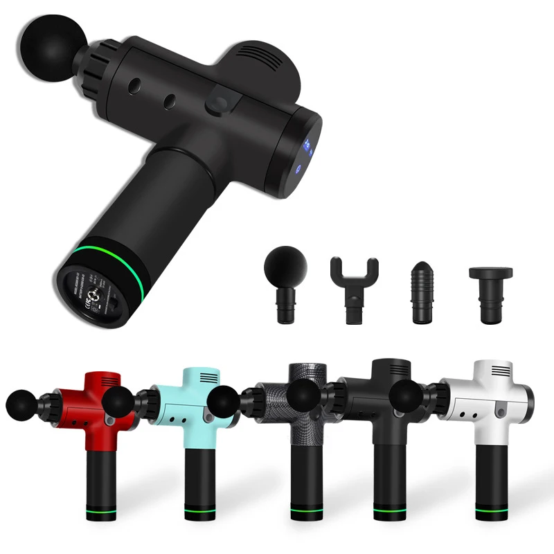 Массажный пистолет беспроводной Перезаряжаемый Массажер для мышц расслабляющий