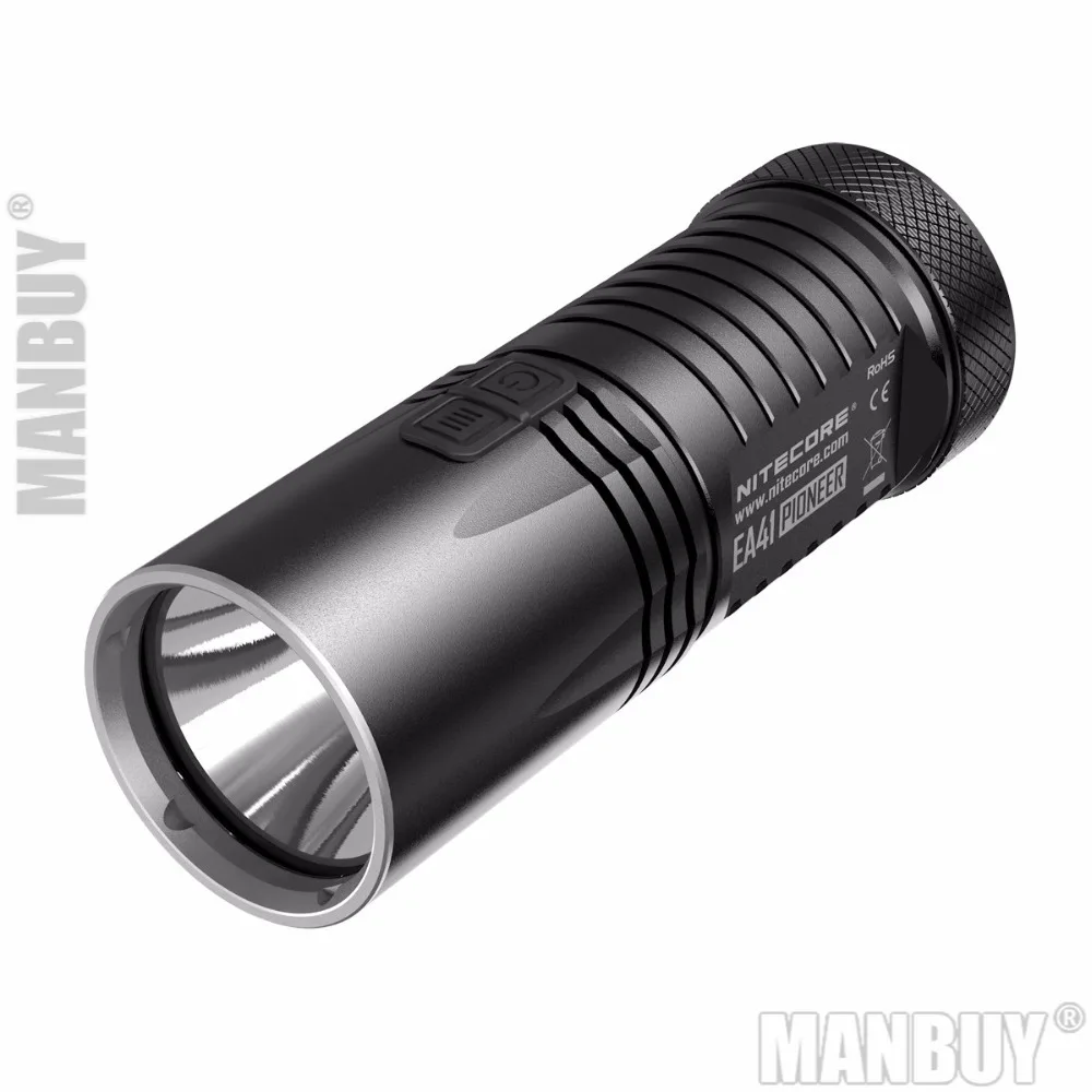 NITECORE EA41 1020Lm XM L2 U2 LED 4 * AA фонарик для кемпинга на открытом воздухе Пешие прогулки