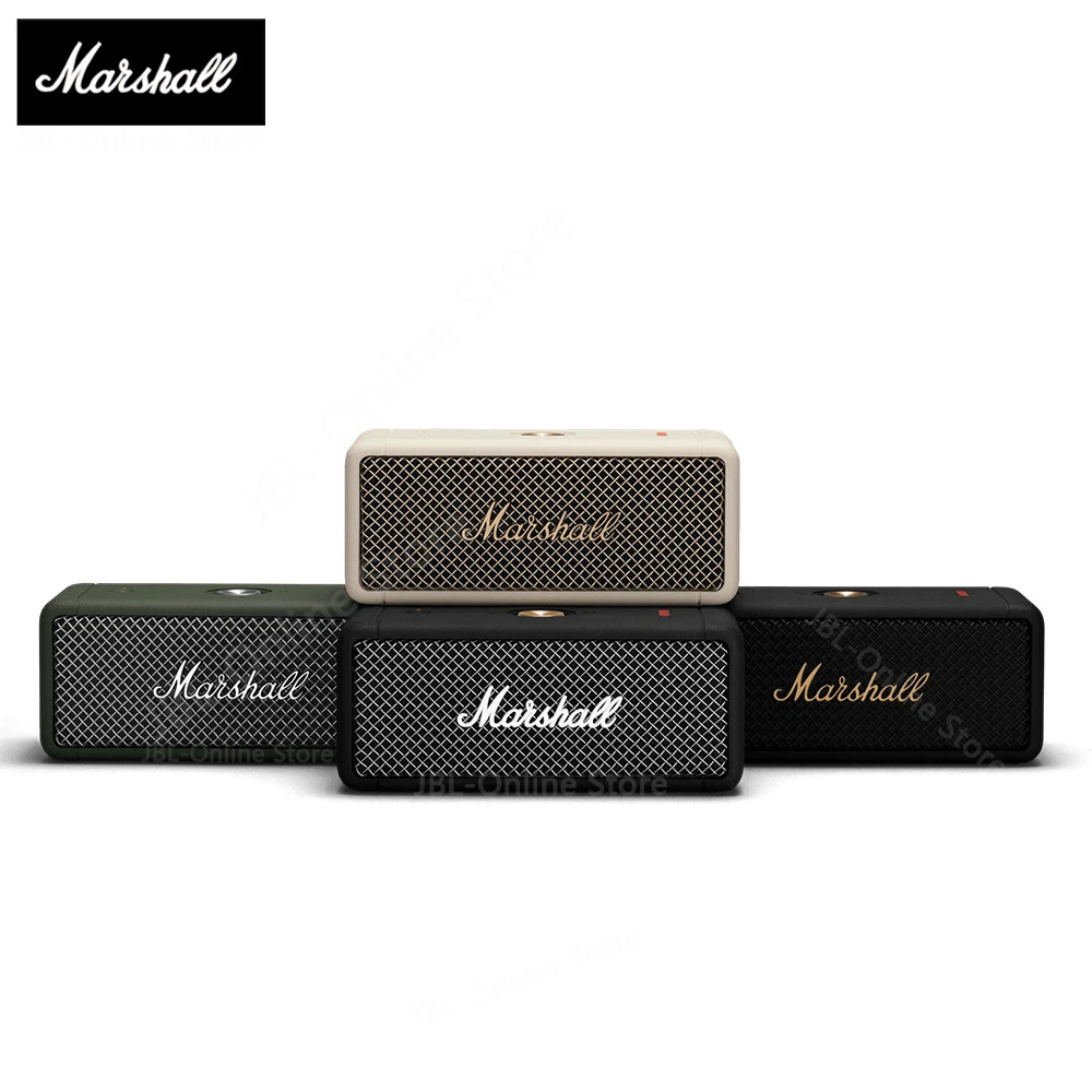 Оригинальная Беспроводная Bluetooth колонка MARSHALL EMBERTON портативная стерео с басами