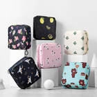 Мини-держатель для тампонов для девочек, сумка для гигиенических прокладок, сумка для хранения тампонов, женская сумка для макияжа, органайзер для косметики с ключом женские салфетки