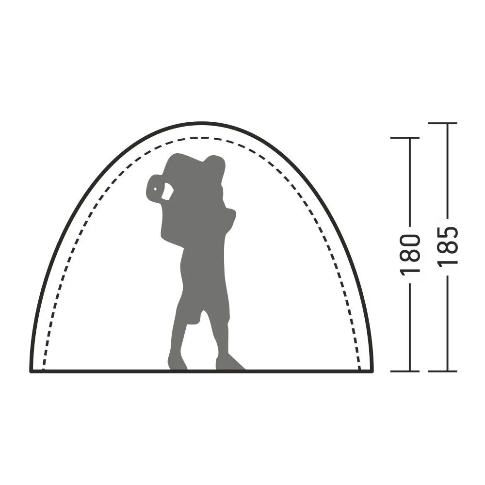 Camping tent family Hout 4 V2 | Спорт и развлечения