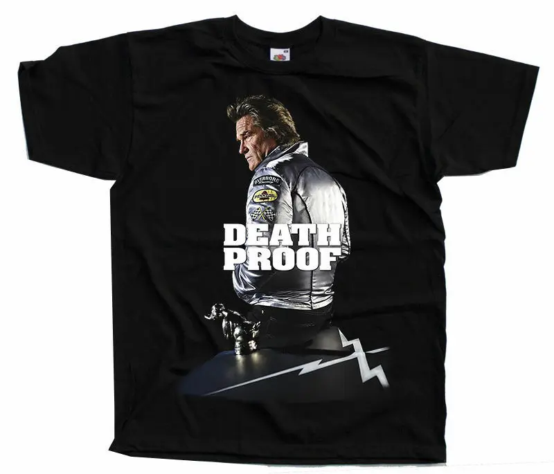 

DEATH PROOF Ver. 7, Quentin Tarantino, poster T SHIRT BLACK all sizes S to 3XL Print T-Shirt Mens Short