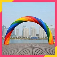 inflatable arch archway 20ft inflatable rainbow arch advertising indoor outdoor garden yard party prop decoration