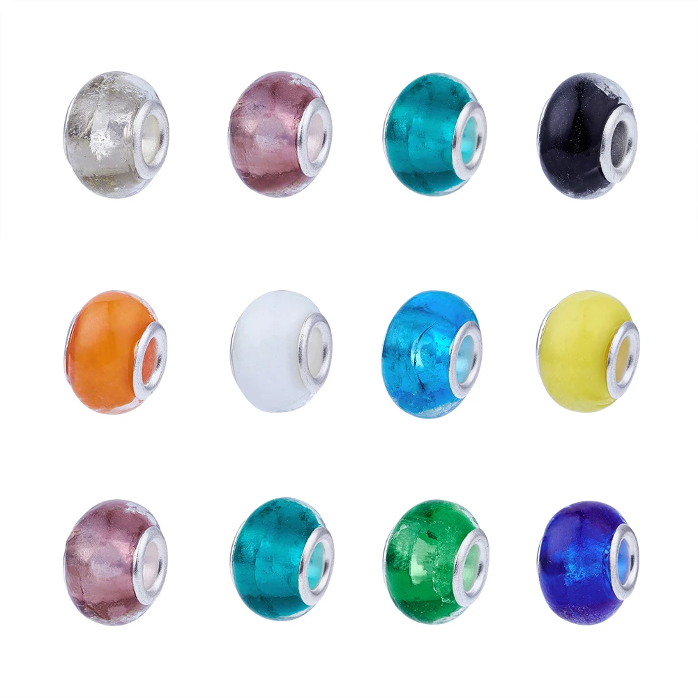 100 шт. светящиеся ожерелья ручной работы в европейском стиле | Украшения и