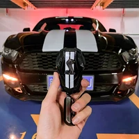 car key protective shell poison blade shell for 2015 2016 2017 ford mustang shelby gt500 mech refit full encirclement key case