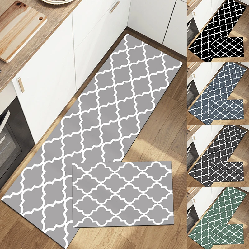 

2 шт./компл. коврики для ванной комнаты мягкий ворсистый Прямоугольный Коврик Кухня коврик на нескользящей подошве с украшением в виде крист...