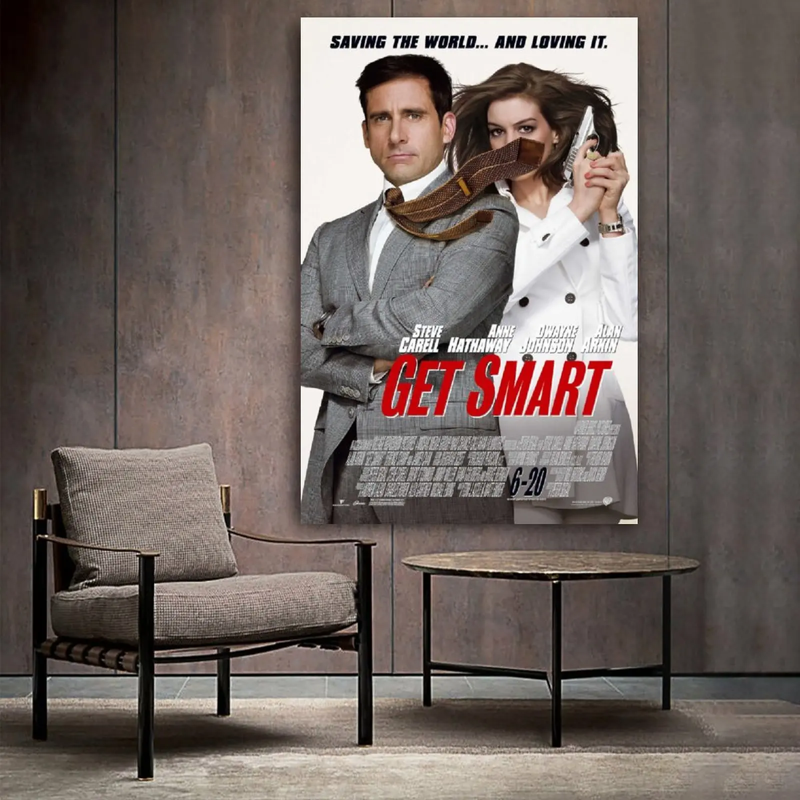 

Get Smart Movie & TV Canvas Art Poster and Wall Art Picture Print Modern Family bedroom Decor Posters