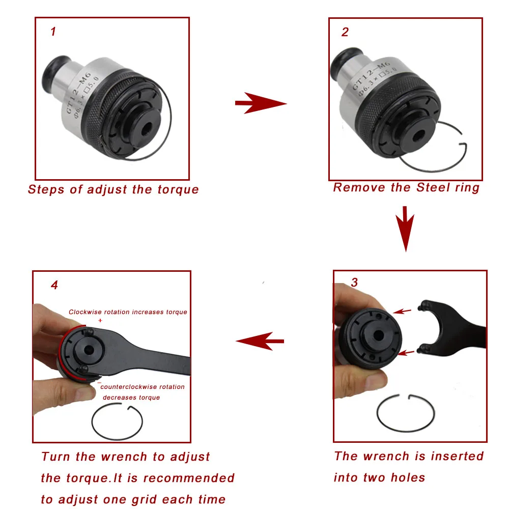 Цанговый патрон TC820 для токарного станка с ЧПУ 1 шт. защита от перегрузки стандарт