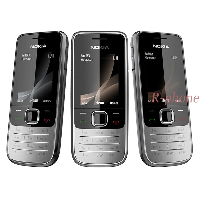 Отремонтированный мобильный телефон Nokia 2730 2730c разблокированный мобильный телефон русская Арабская английская клавиатура