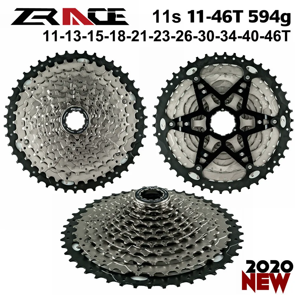 ZRACE MTB велосипеда передняя Звездочка 34 T/36 T+ свободного хода 46 T/50 T/T 52+ S11/10 S цепи указано, 10/11 Скорость большой кассеты комплект