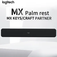 logitech mx palm rest mx keyscraft partner comfortable durable anti slip keyboard wrist rest pad for office gaming pc laptop