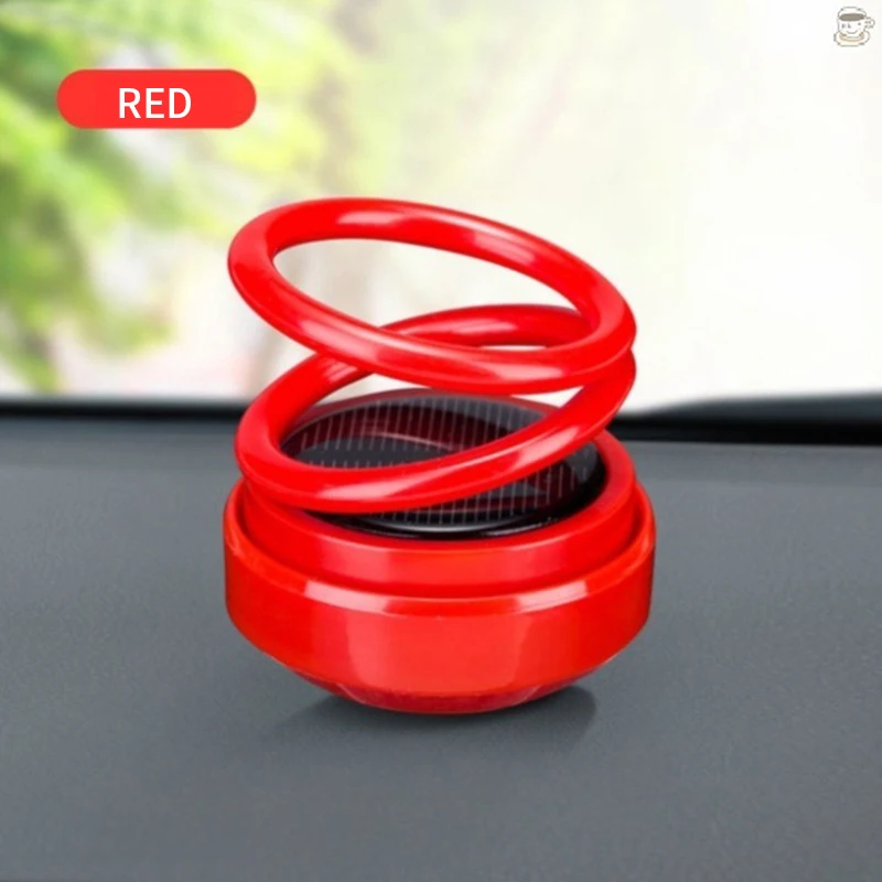 Автомобильный очиститель воздуха духи на солнечной батарее двойное кольцо