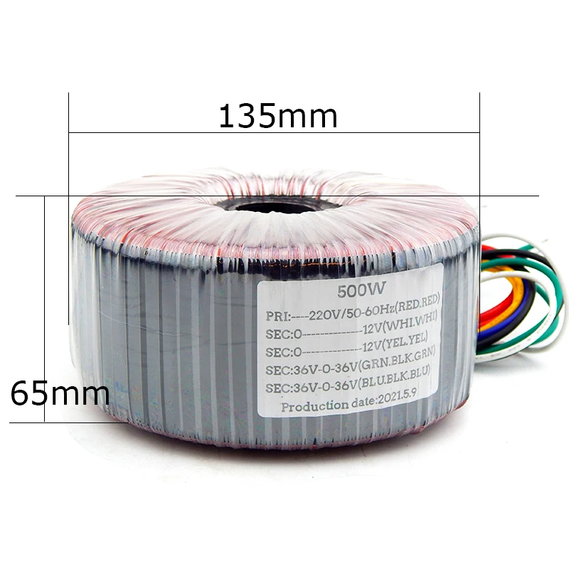 HiFi медный эмалевый провод тороидальный трансформатор усилитель мощности