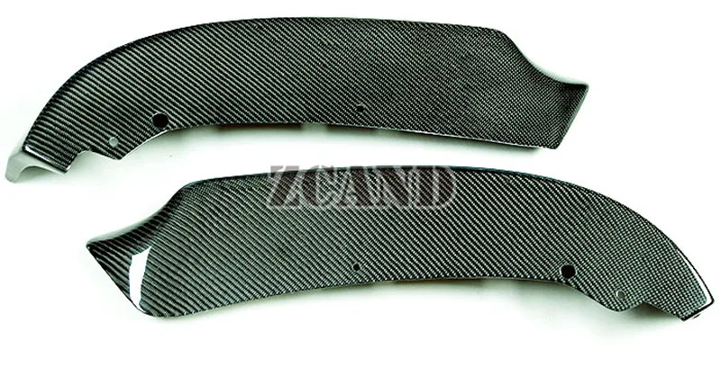 Передний разветвитель для губ из настоящего углеродного волокна BMW E90 LCI 2009