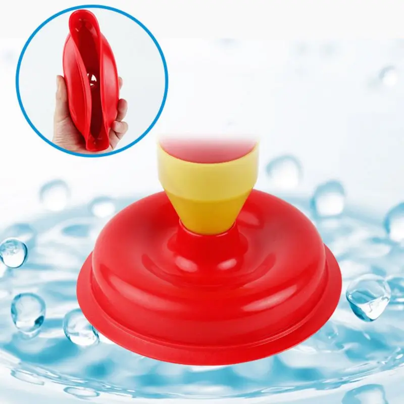 Powerful Bathroom Clog Cleaner Toilet Sink Drain Blaster Air Pump Plunger Tool | Plungers